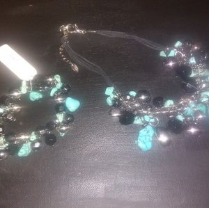 Laura Ashley Bracelet Necklace Set